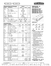 SKM200GB123D datasheet pdf Semikron
