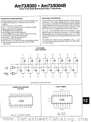 DP8303 datasheet pdf Advanced Micro Devices