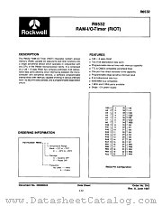 R6532 datasheet pdf Rockwell