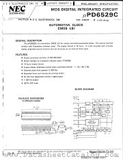 UPD6529C datasheet pdf NEC