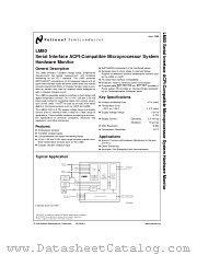 LM80CIMT-51 datasheet pdf National Semiconductor