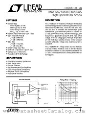 LT1128CS8 datasheet pdf Linear Technology