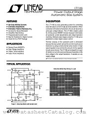 LT1166CN8 datasheet pdf Linear Technology