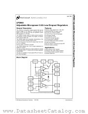 LP2960IN-5.0 datasheet pdf National Semiconductor