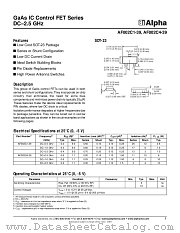 AF002C1-39 datasheet pdf Alpha Industries Inc