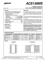 ACS138D datasheet pdf Intersil