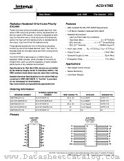 ACS147D datasheet pdf Intersil