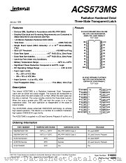 ACS573K datasheet pdf Intersil