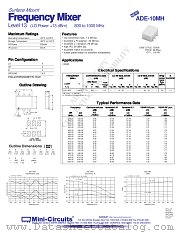 ADE-10MH datasheet pdf Mini-Circuits