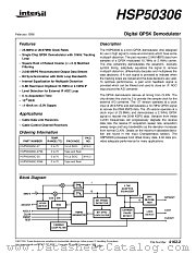 HSP50306SC-27 datasheet pdf Intersil