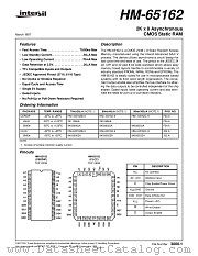 HM-65162 datasheet pdf Intersil