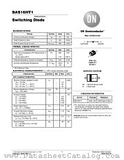 BAS16HT1D datasheet pdf ON Semiconductor