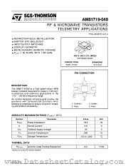 AM81719-040 datasheet pdf ST Microelectronics
