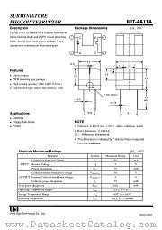 MIT-4A11A datasheet pdf Unity Opto Technology
