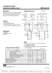 MIT-4A11B datasheet pdf Unity Opto Technology