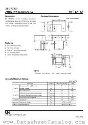 MIT-5A11J datasheet pdf Unity Opto Technology