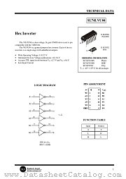 SL74LVU04 datasheet pdf System Logic Semiconductor
