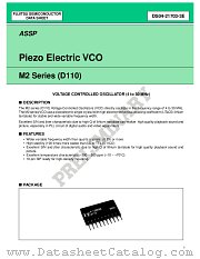 FAR-M2SC-16M934-D119 datasheet pdf Fujitsu Microelectronics