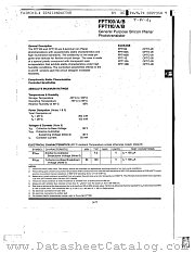 FPT110A datasheet pdf Fairchild Semiconductor