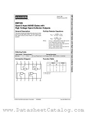 DM7426N datasheet pdf Fairchild Semiconductor