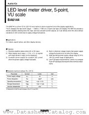 BA6144 datasheet pdf ROHM