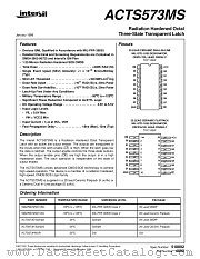 ACTS573HMSR datasheet pdf Intersil