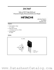 2SC5447 datasheet pdf Hitachi Semiconductor