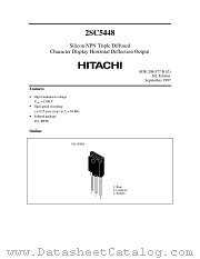 2SC5448 datasheet pdf Hitachi Semiconductor