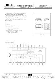 KIA2136 datasheet pdf Korea Electronics (KEC)
