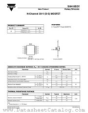 SI9410BDY-T1 datasheet pdf Vishay
