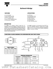 SI9986DY-T1 datasheet pdf Vishay
