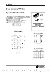 SL4070BN datasheet pdf System Logic Semiconductor