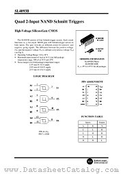 SL4093BN datasheet pdf System Logic Semiconductor