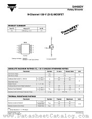 SI4488DY-T1 datasheet pdf Vishay