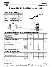 SI4810DY-T1 datasheet pdf Vishay