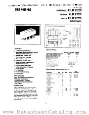 YLB2720 datasheet pdf Siemens