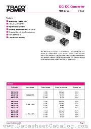 TME2405S datasheet pdf Traco Electronic AG
