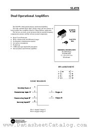 SL4558N datasheet pdf System Logic Semiconductor