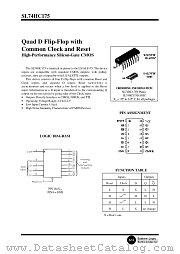 SL74HC175 datasheet pdf System Logic Semiconductor