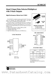 SL74HC257D datasheet pdf System Logic Semiconductor