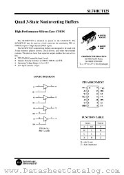 SL74HCT125N datasheet pdf System Logic Semiconductor