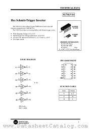 SL74LV14N datasheet pdf System Logic Semiconductor