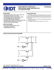 IDT3390SO datasheet pdf IDT