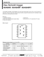 BU4584BFV datasheet pdf ROHM
