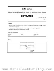 HZS datasheet pdf Hitachi Semiconductor