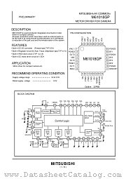 M61018 datasheet pdf Mitsubishi Electric Corporation