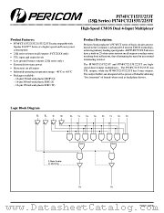 PI74FCT2153T/2253T datasheet pdf Pericom Technology