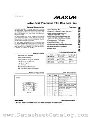 MXL1016-MXL1116 datasheet pdf MAXIM - Dallas Semiconductor