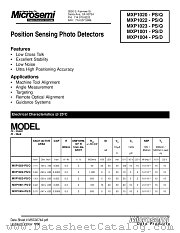 MXP1001-Q datasheet pdf Microsemi