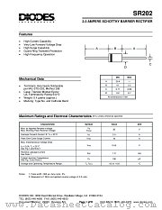 SR202 datasheet pdf Diodes